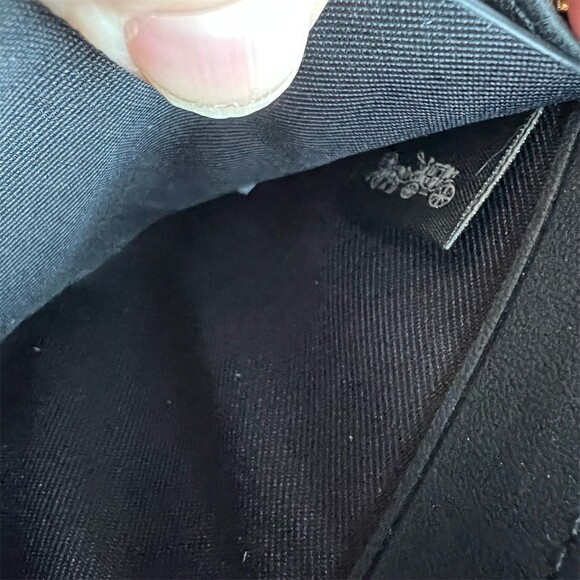 COACH Long Zip-Around Wallet Smooth Leather AUTHENTIC - Picture 11 of 11